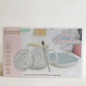 Mug Warmer Set - Speckled Gray